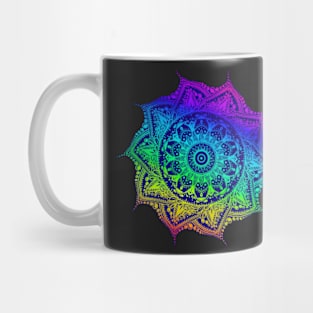 Rainbow Mandala Mug